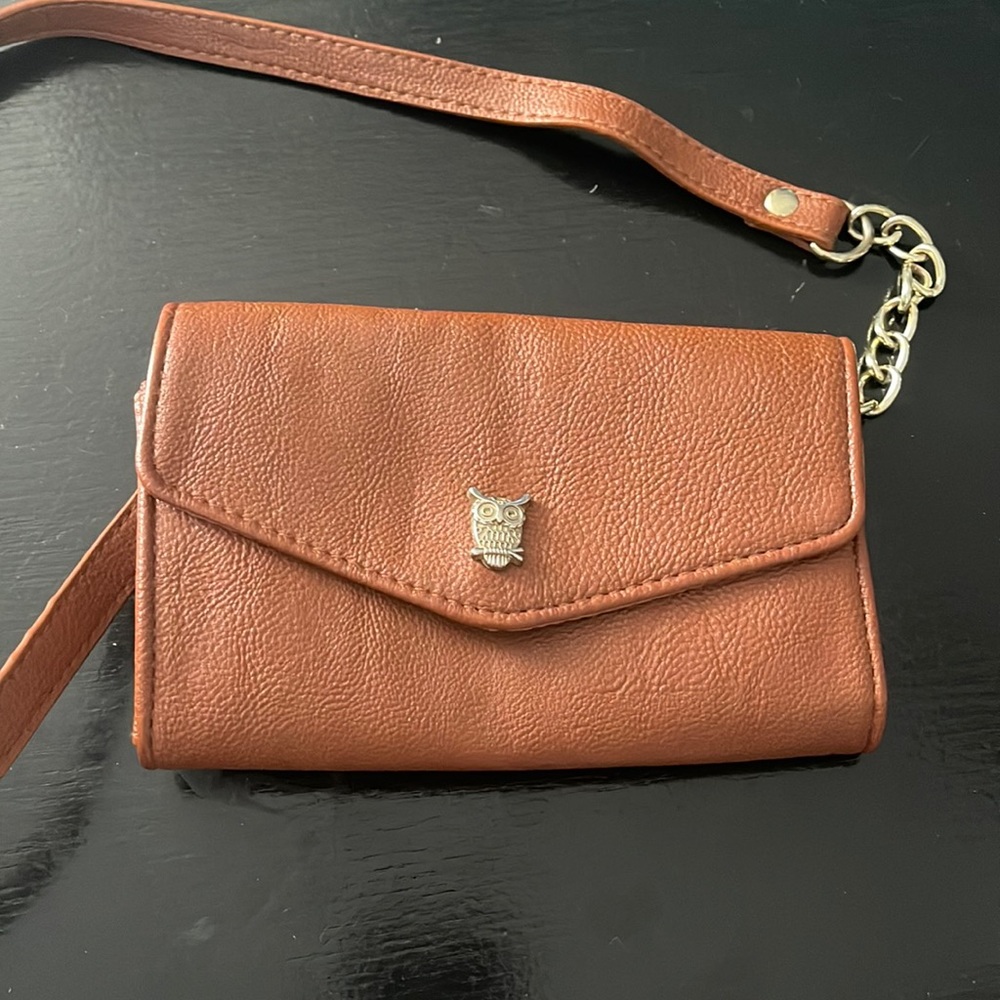 Brown cross body